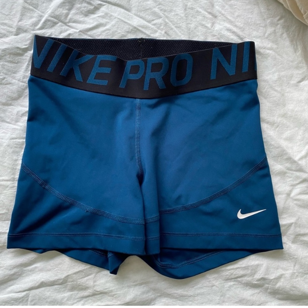 Size small blue Nike pro spandex